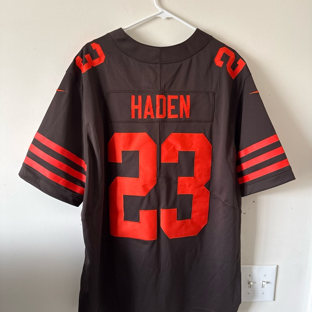 MEN’S NIKE JOE HADEN #23 CLEVELAND BROWNS VAPOR LMTD JERSEY SZ 2XL - RARE - Picture 6 of 6